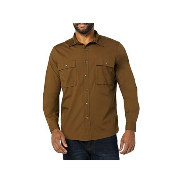 Amazon Essentials Men's Slim-Fit Two-Pocket Utility Shirt