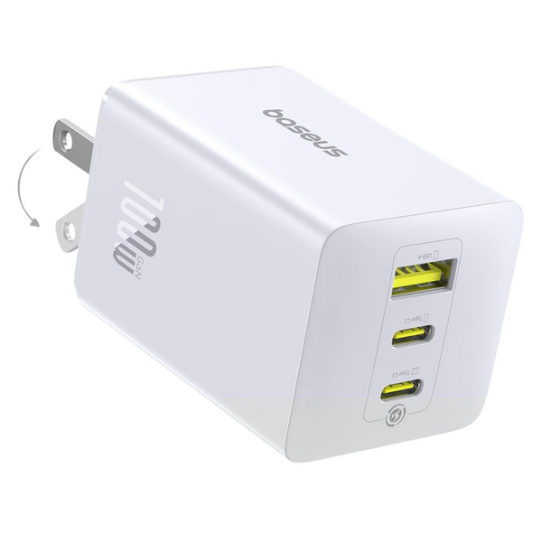 Baseus 100W USB C 3-Port Charging Power Adapter