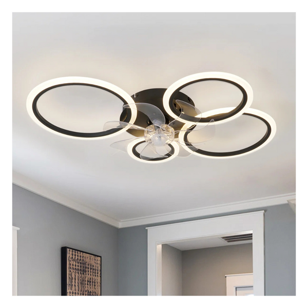Wrought Studio Acea 31.3 7-Blade Dimmable LED Ceiling Fan