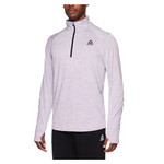 Reebok Men's Trail Quarter-Zip Active Pullover Shirt (Lavender)