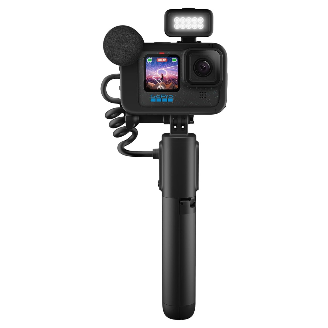 GoPro HERO12 Black Creator Edition With Volta Battery Grip Tripod Remote