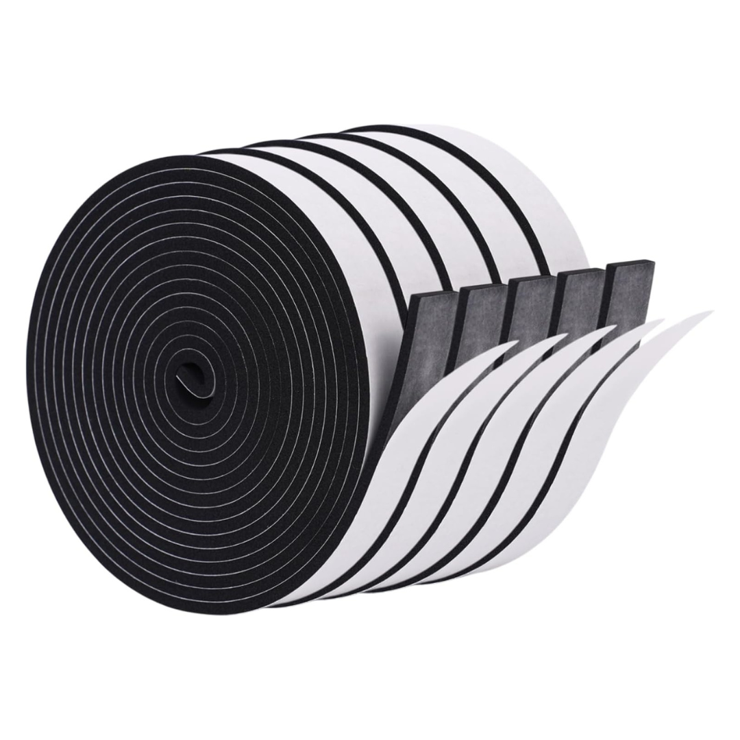 Soundproof Weather Stripping Door Seal Strip (131ft)
