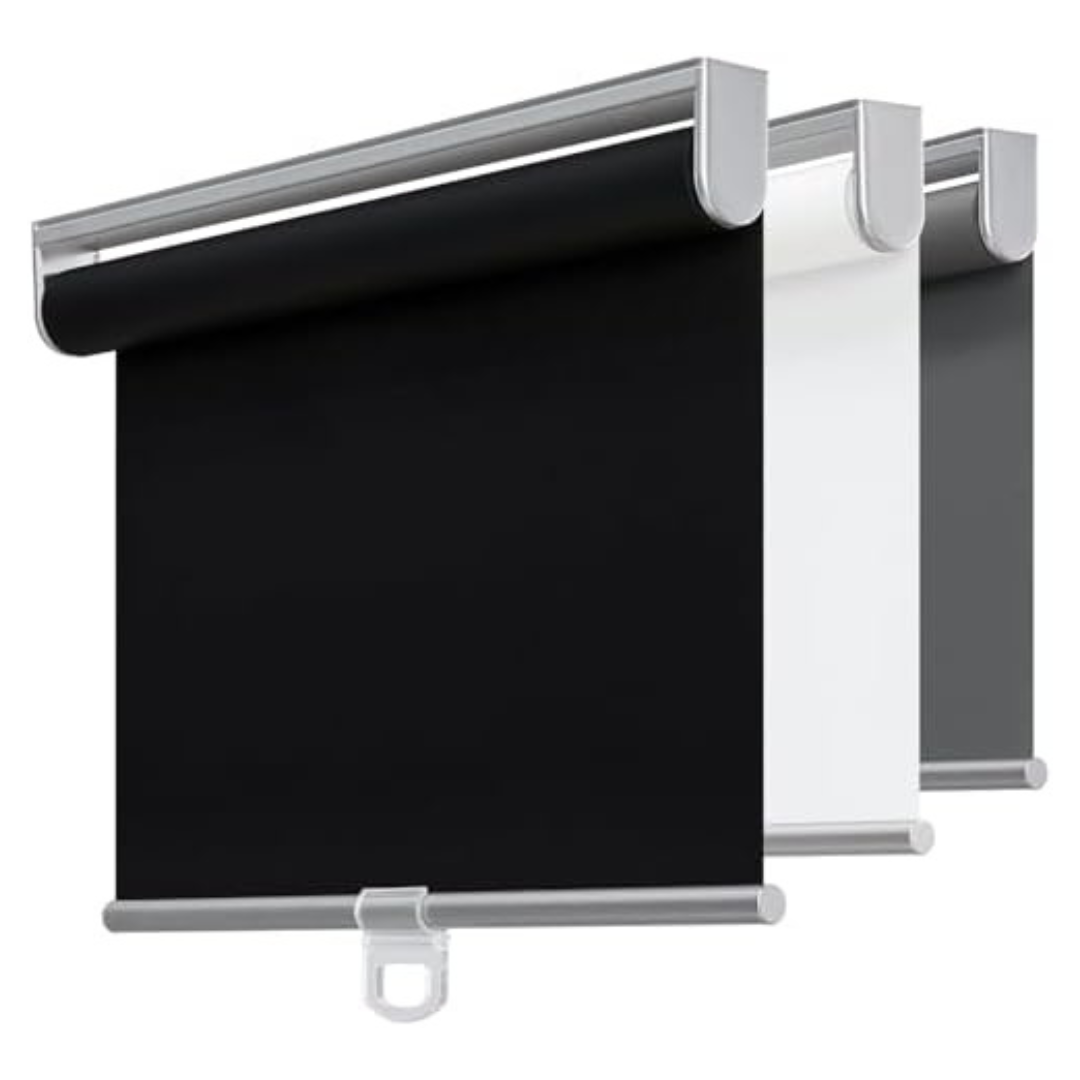 UV Protection 100% Blackout Roller Shades (14" W x 72" H)