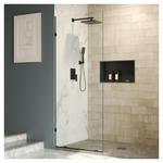 DeerValley 32" x 78" Fixed Glass 10mm Thick Shower Panel