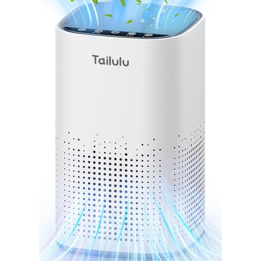 Tailulu AP100 H13 True HEPA Air Purifier for Large Room up to 1500 sq ft