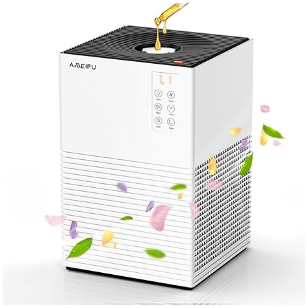 Ameifu Large Room Air Purifier with H13 Filter