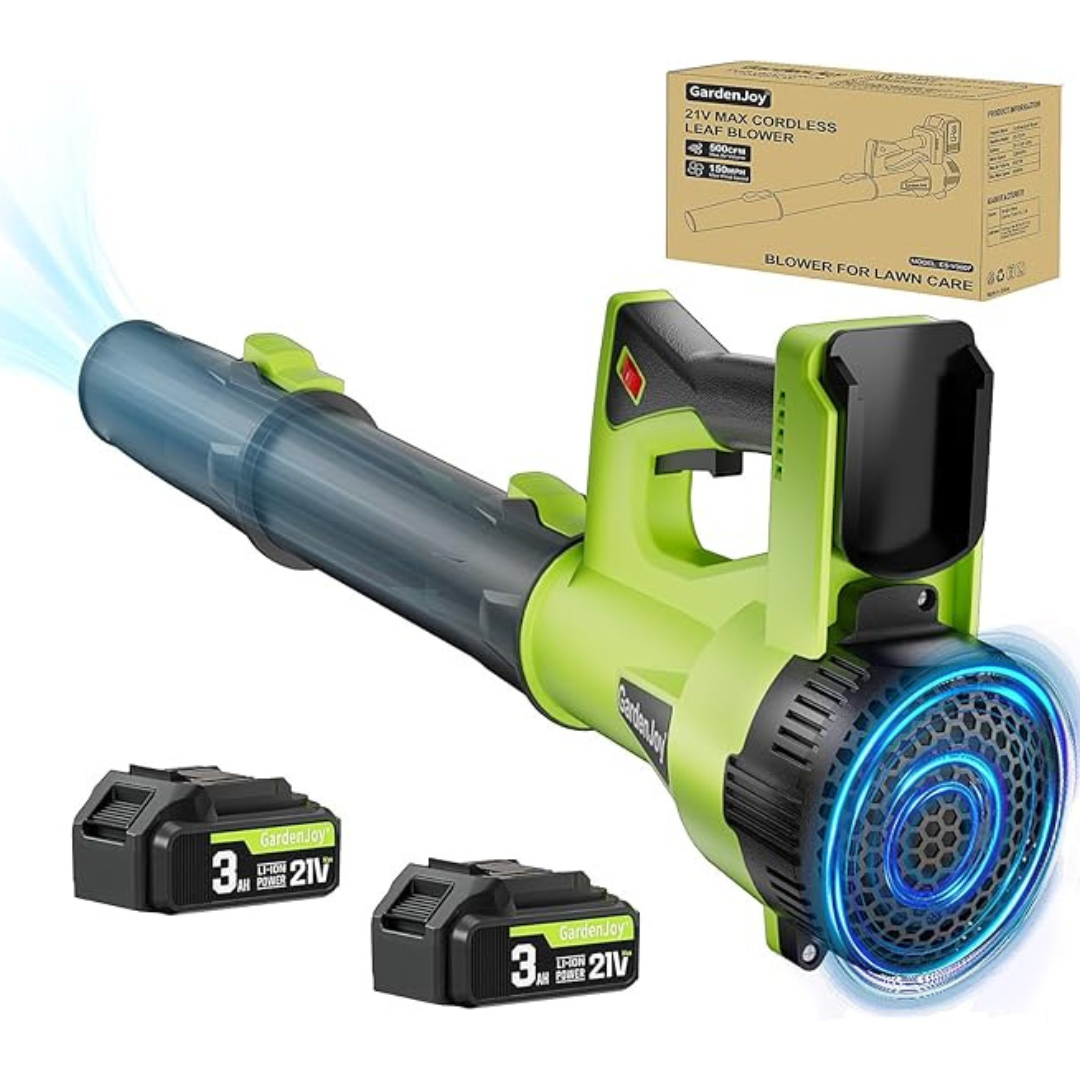 GardenJoy 21V Cordless Electric Leaf Handheld Blower