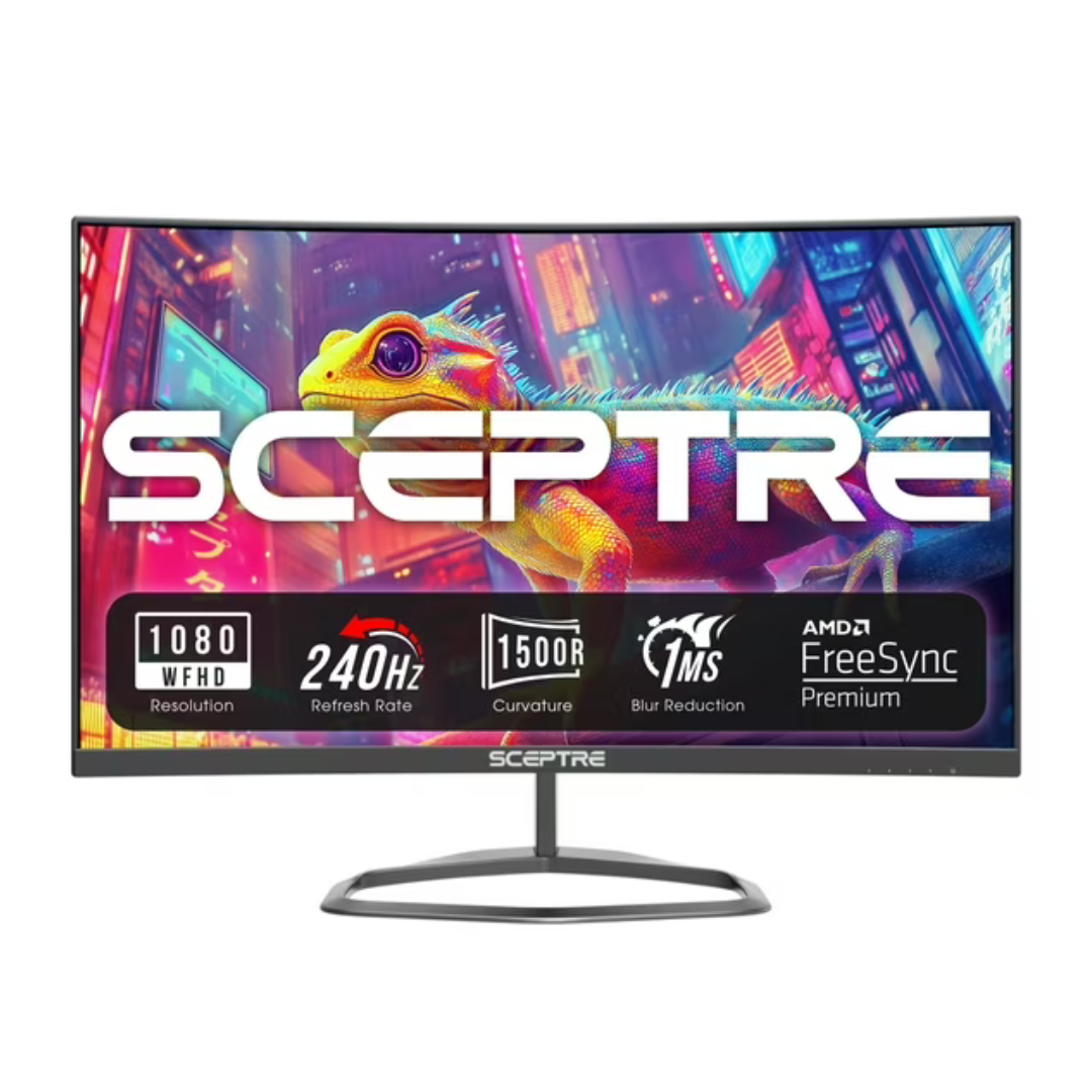 25" Sceptre ?C255B-FWT240.A1 Curved FHD 240Hz 1ms Freesync Gaming Monitor