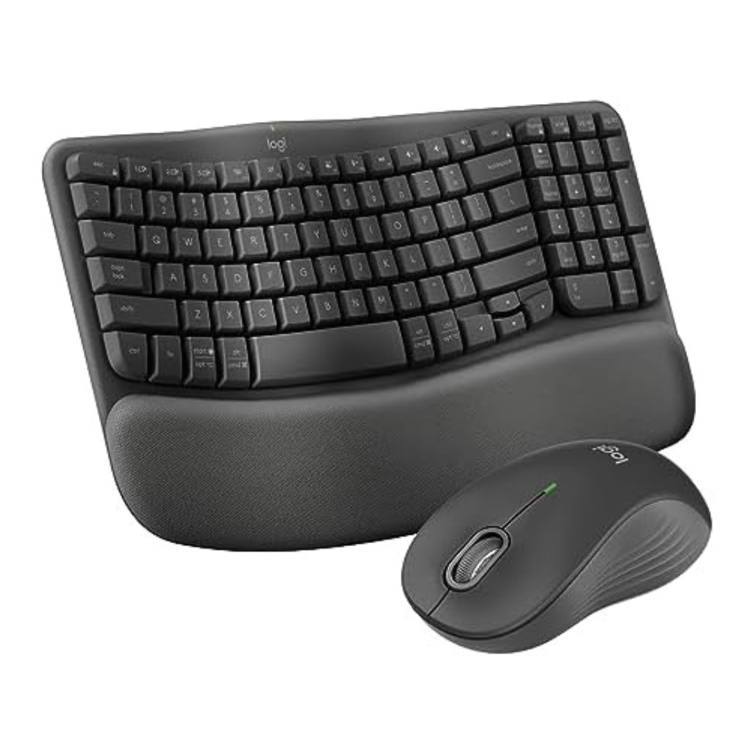 Logitech MK670 Wireless Ergonomic Keyboard w/ M550 L Wireless Mouse [Open Box]