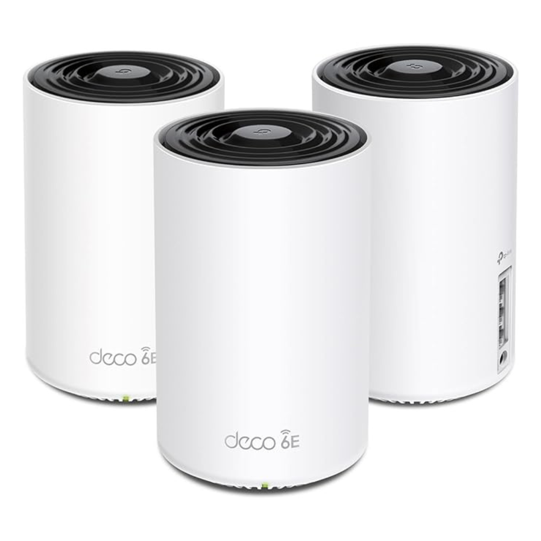 3-Pack TP-Link Deco XE75 AXE5400 Tri-Band WiFi 6E Mesh Router System
