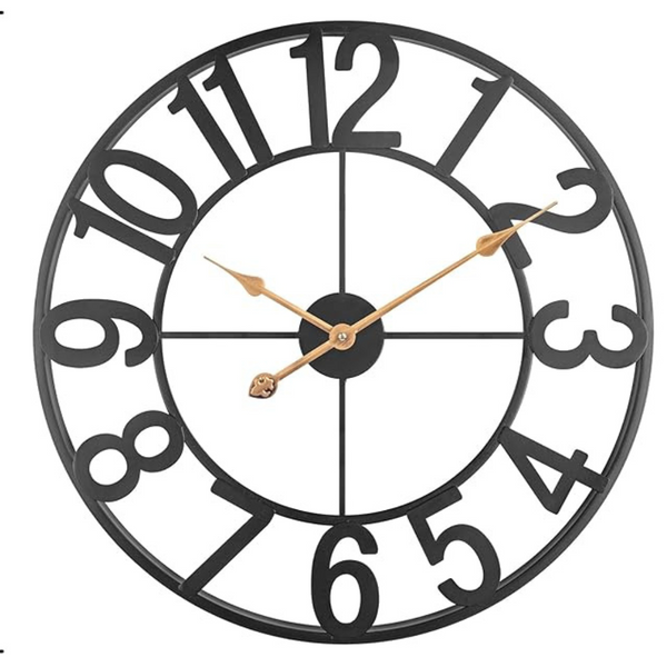 Shedoo 14'' Silent Modern Analog Wall Clock