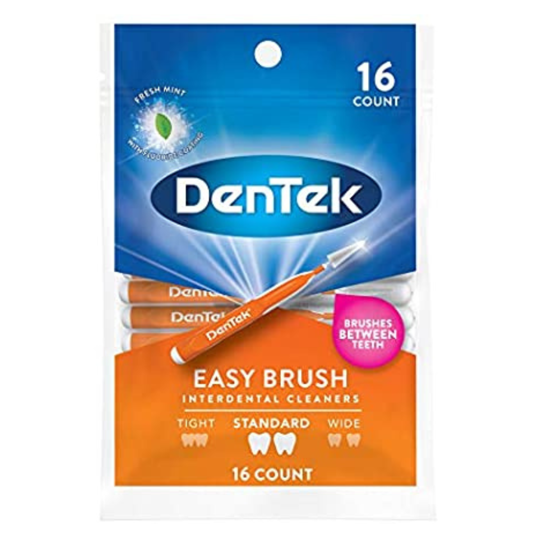 16-Count DenTek Easy Brush Interdental Cleaners