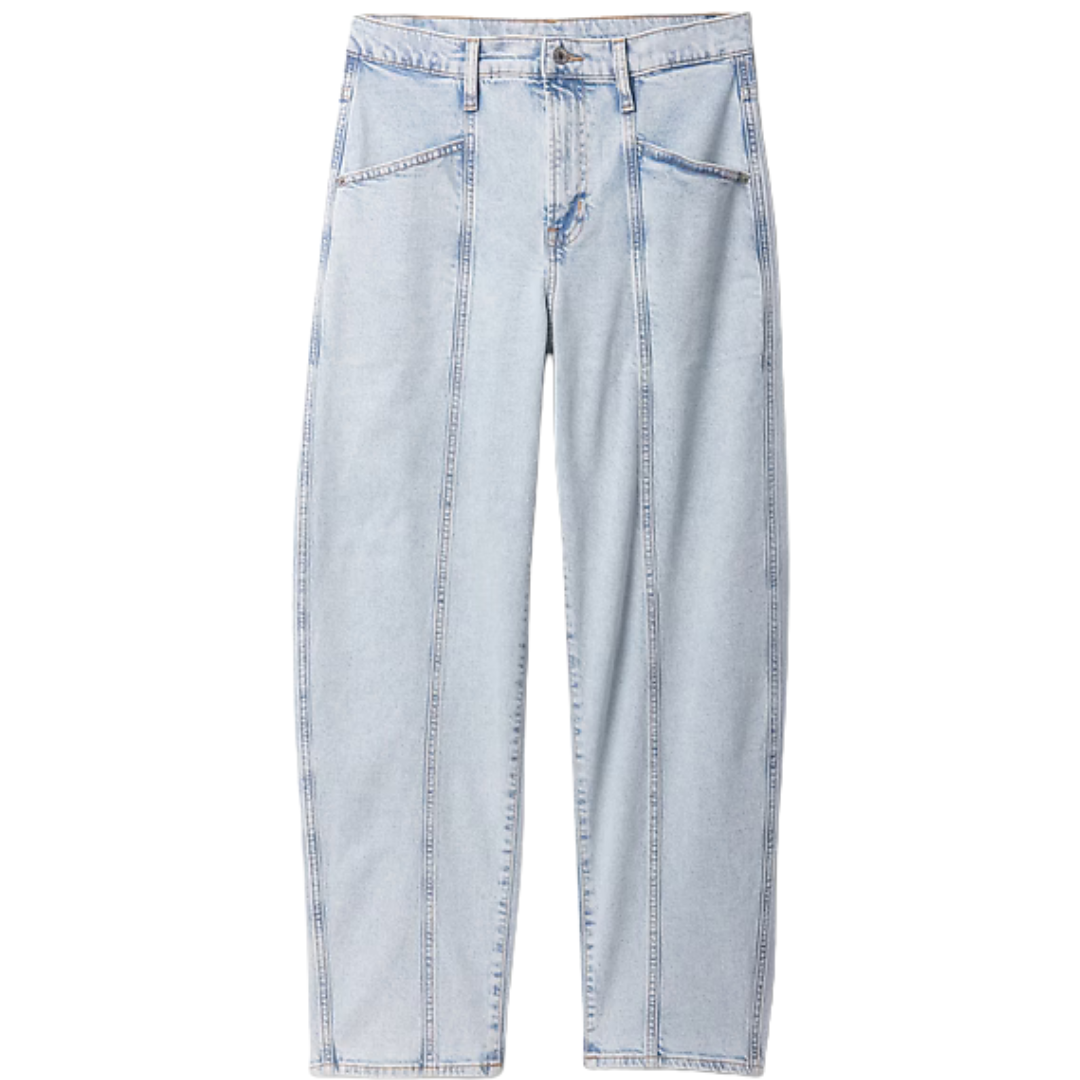 Gap Factory Women's High Rise Seamed Barrel Jeans