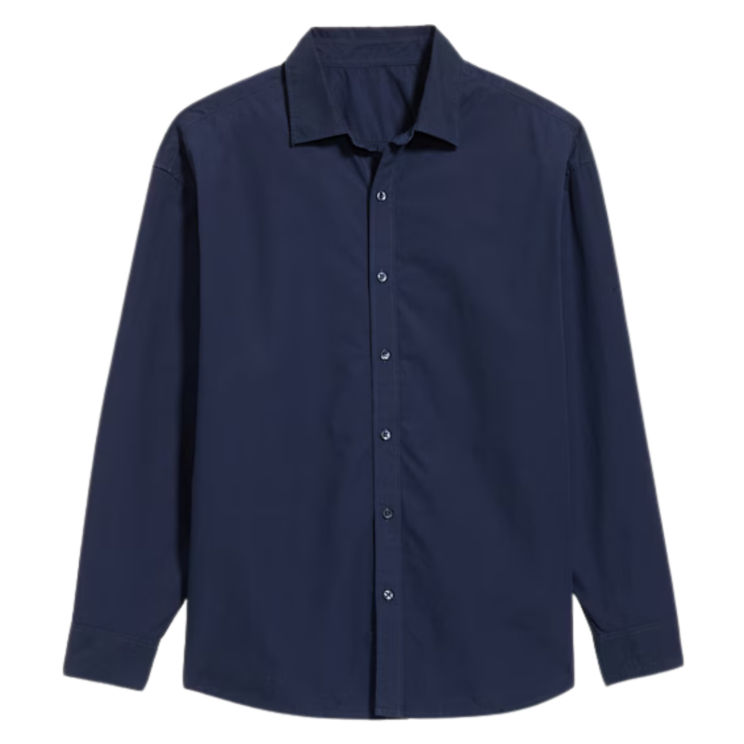 Old Navy Men's Oversized Poplin Shirt (In 4 Colors)