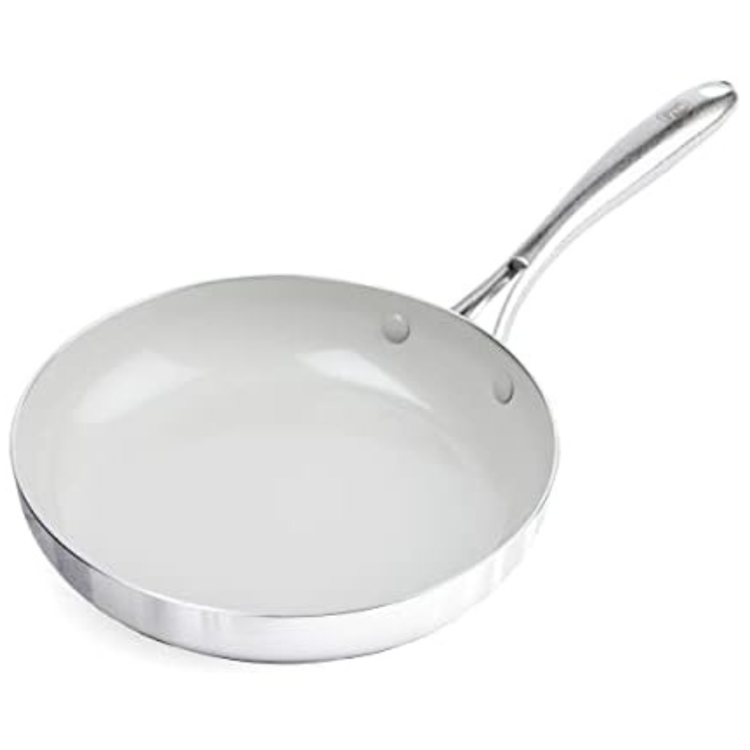 GreenLife Tri-Ply Stainless Steel Ceramic Nonstick 11" Frying Pan Skillet