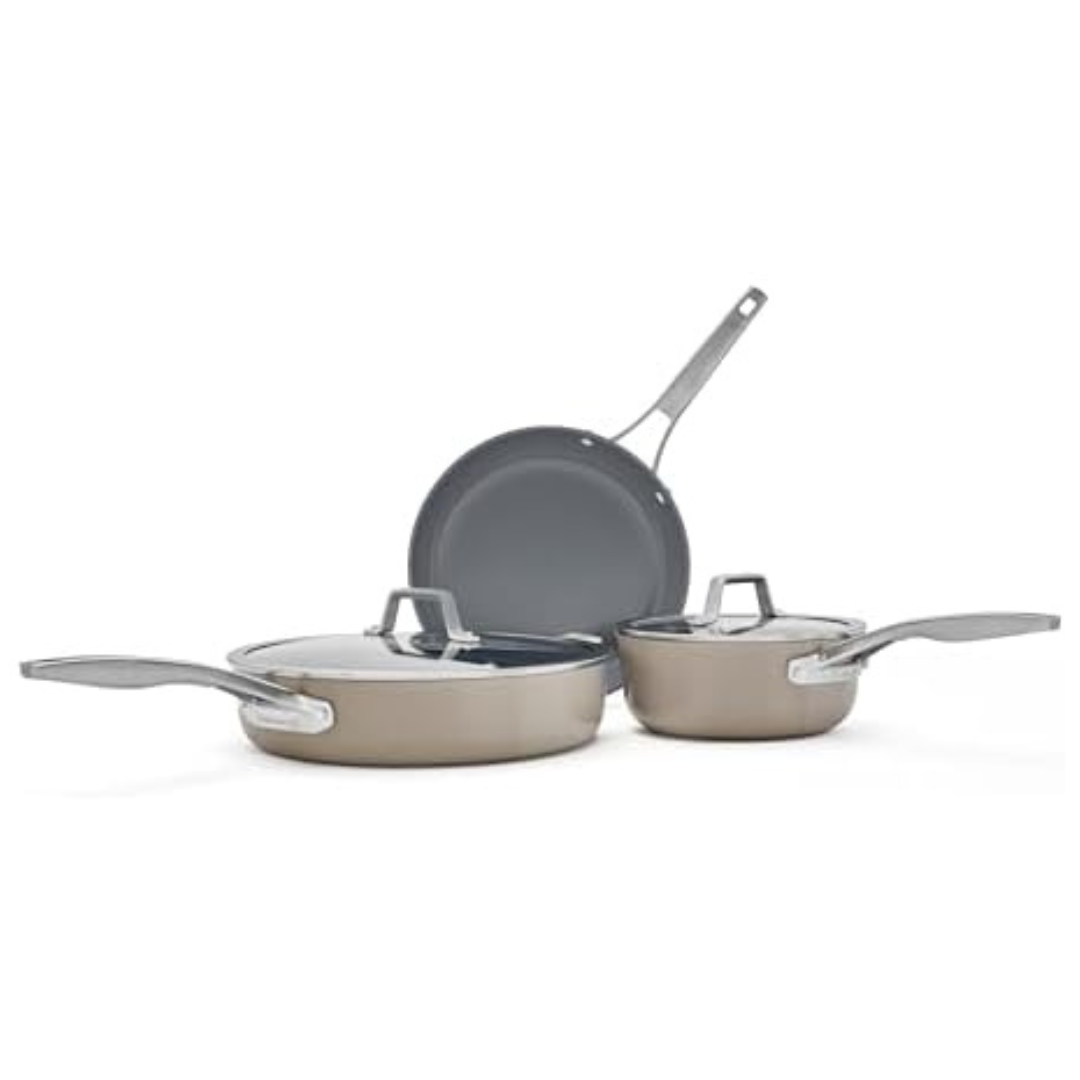 5-Piece Calphalon Premier Ceramic Nonstick Cookware Set