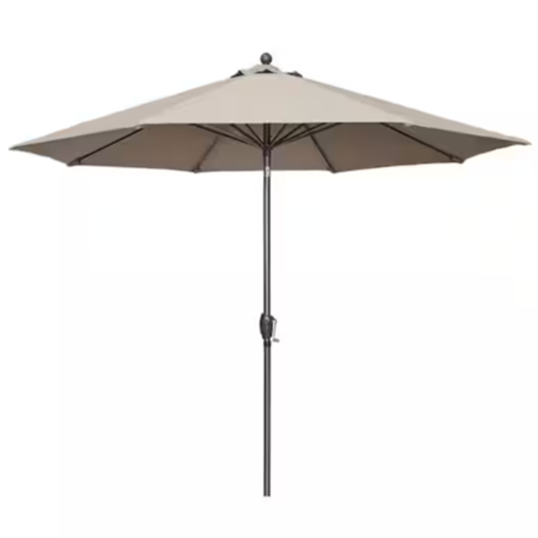 California 9ft Round Aluminum Market Umbrella