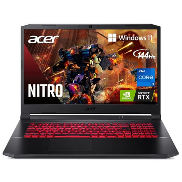 Acer Nitro 5 17.3" FHD Gaming Laptop (i7-11800H / 16GB RAM / 1TB SSD / 4GB RTX 3050 Ti GDDR6)