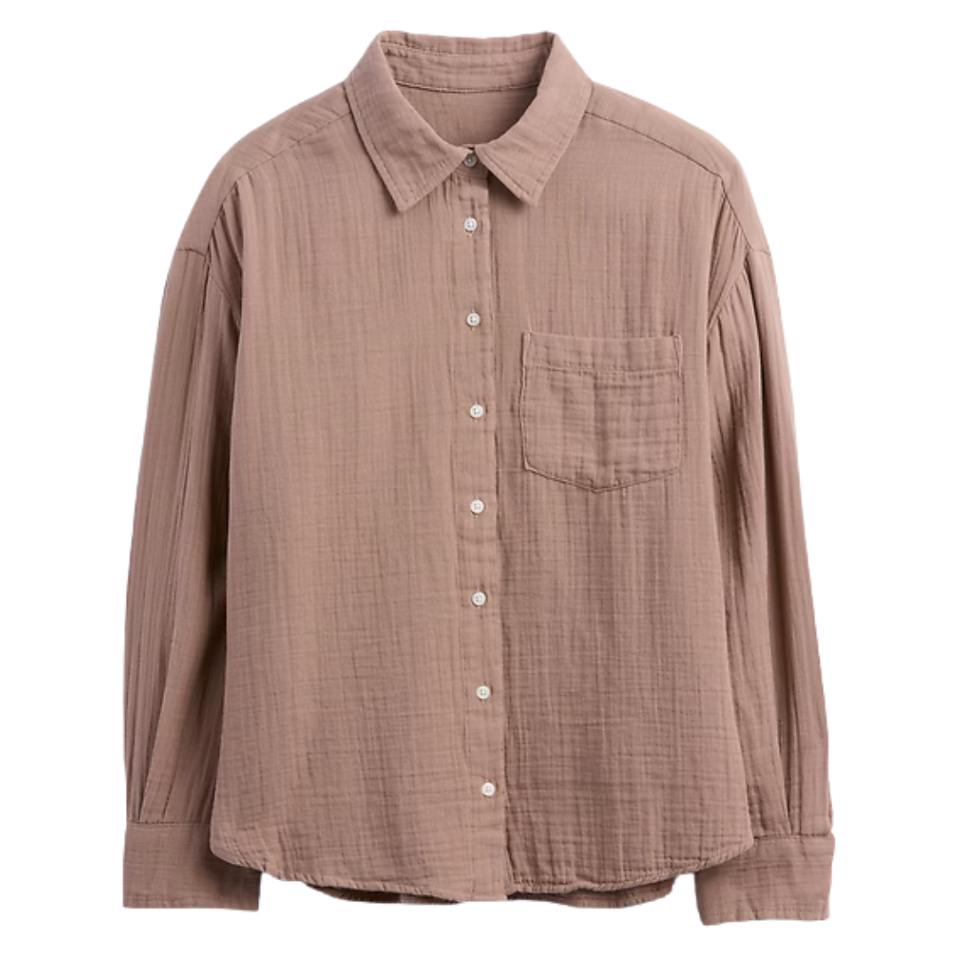 Gap Factory Women's Gauze Big Shirt (5 Colors)