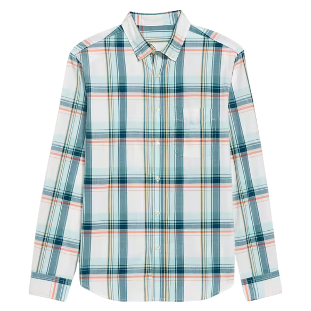 Old Navy Men's Slim Fit Printed Everyday Shirt