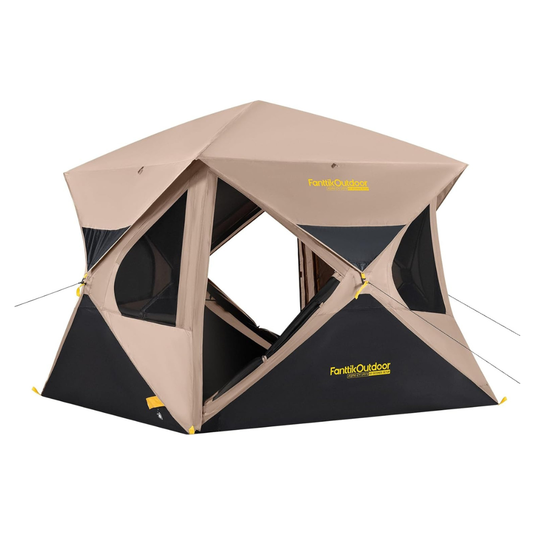 Fanttik Outdoor Alpha C4 4 Person Pop Up Instant Ultra Tent
