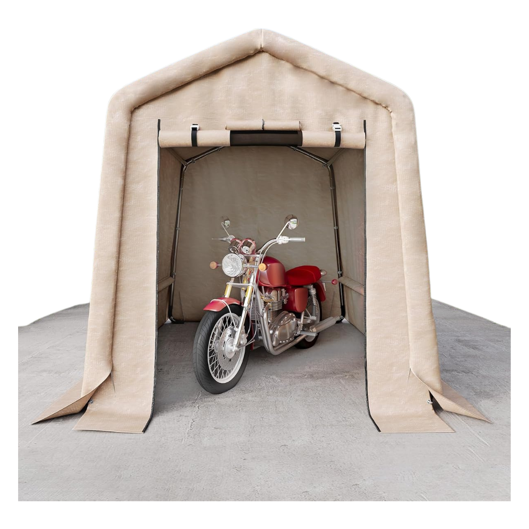 6x8ft Outdoor Portable Storage Shed