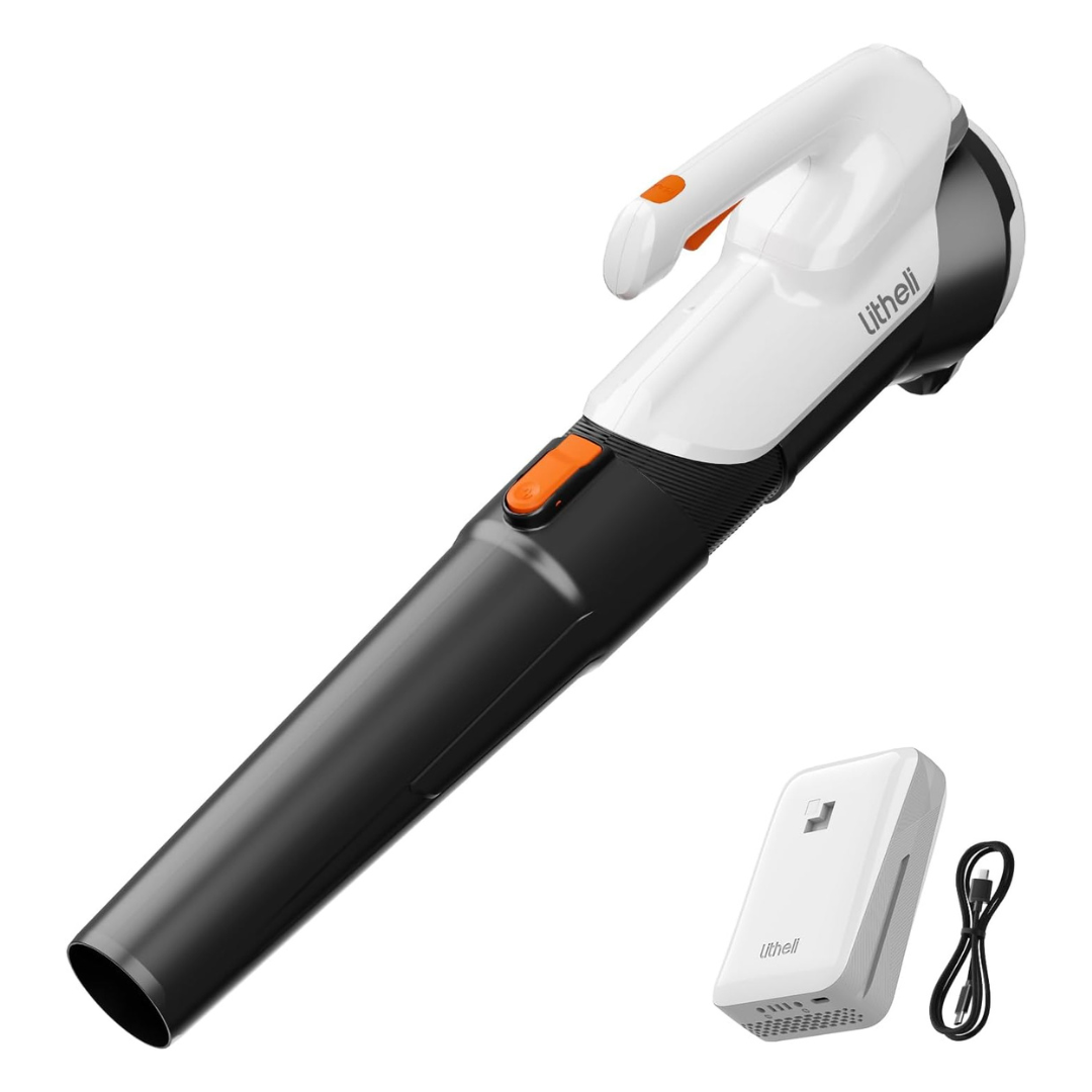 Litheli 20V Battery Powered Cordless Leaf Blower