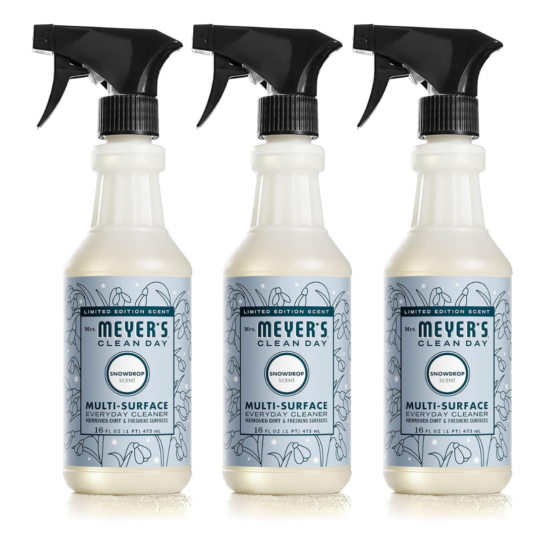 3-Pack 16-Oz Mrs. Meyer's Clean Day Multi-Surface Cleaner
