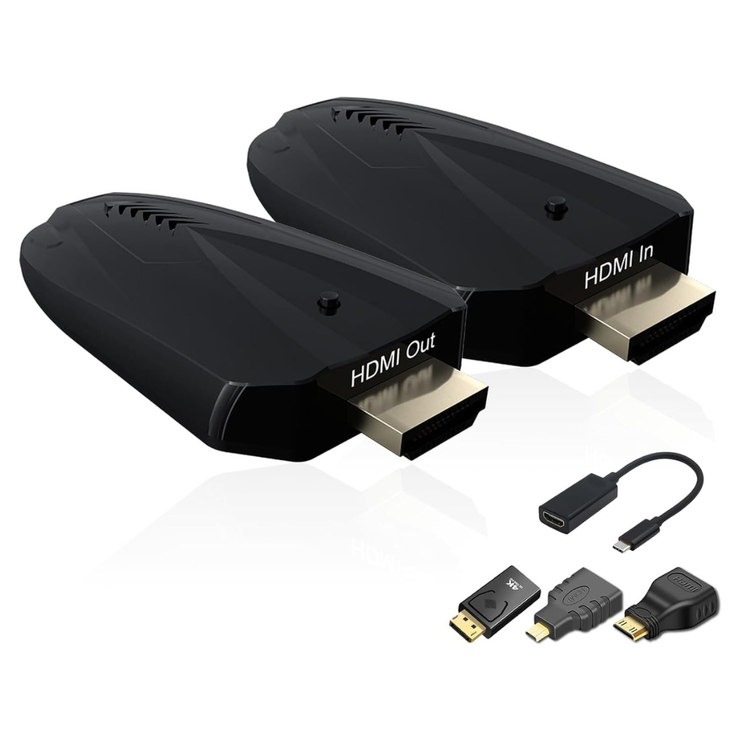 Rijer 4K 2.4G/5G Wireless HDMI Transmitter And Receiver Kit