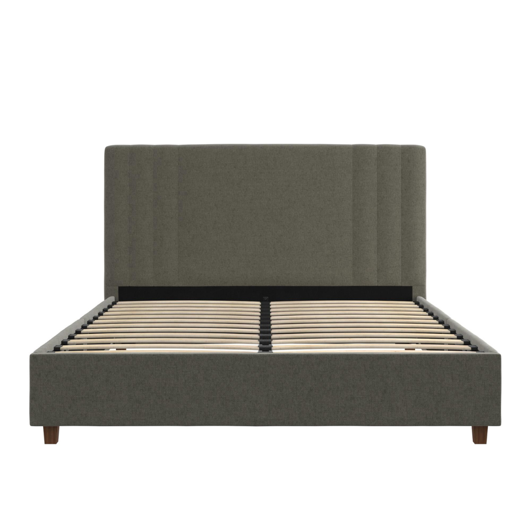 DHP Wynn Upholstered Bed With Headboard And Frame