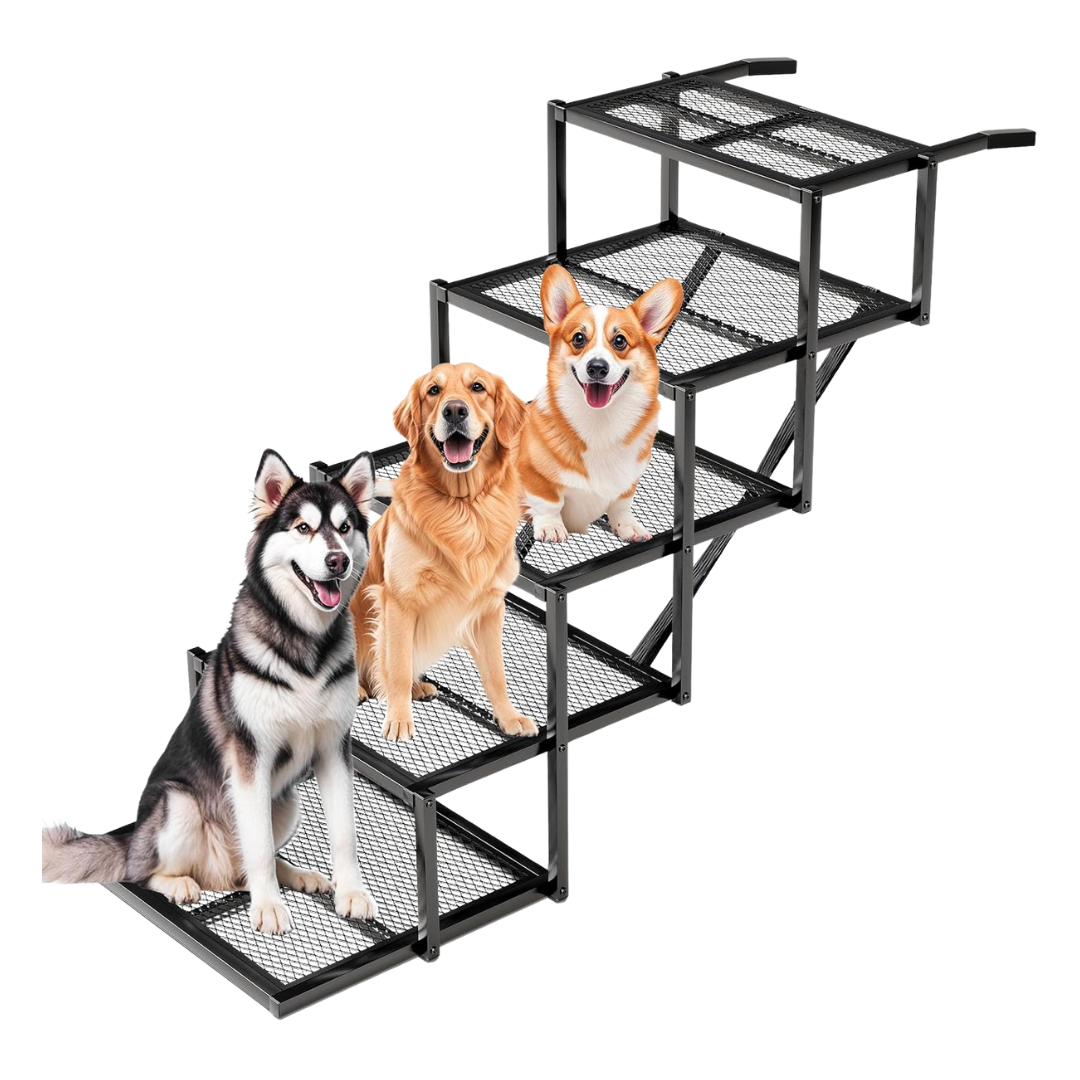Portable Folding Extra Wide 20" Dog Stairs