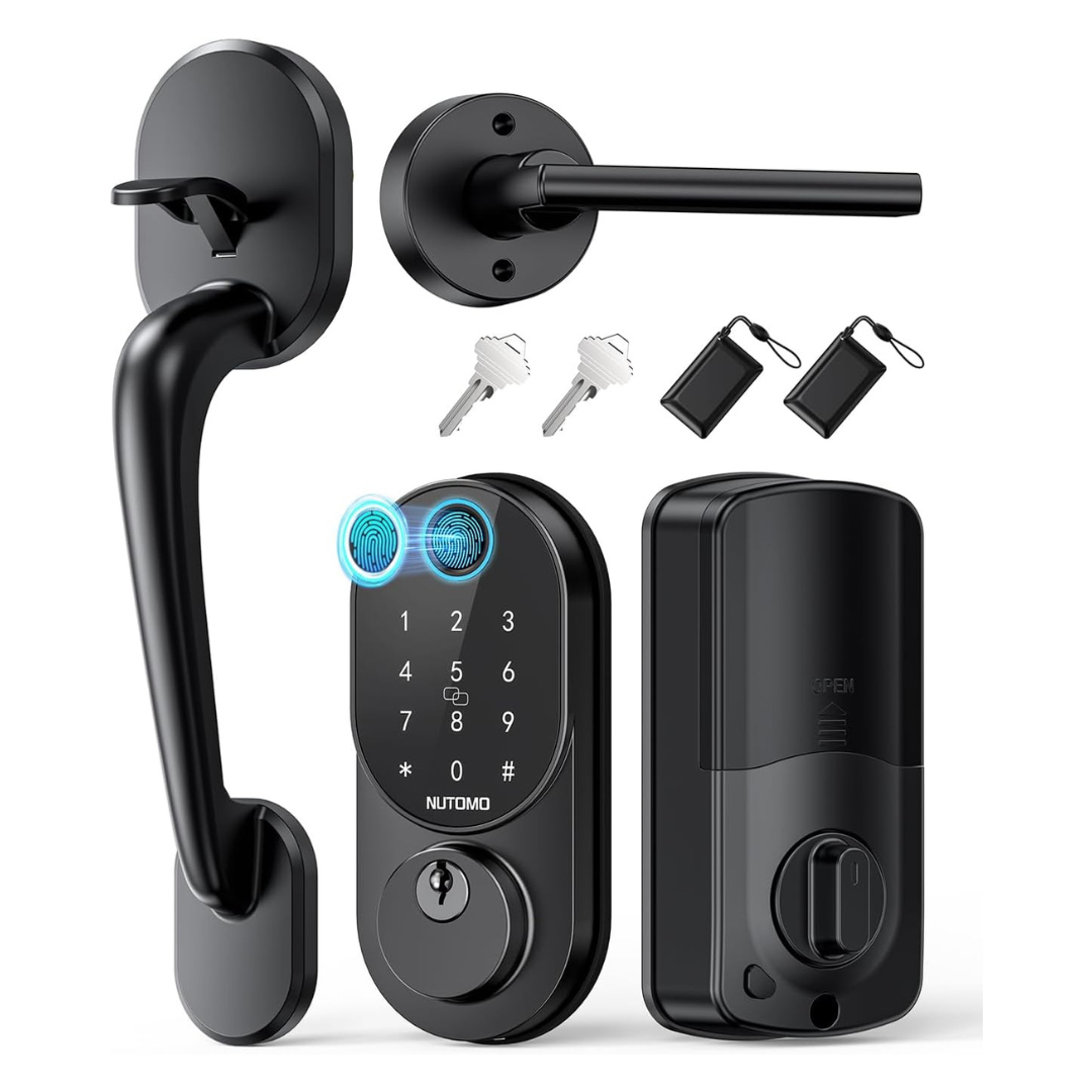 Keyless Entry Smart Lock With Fingerprint Access