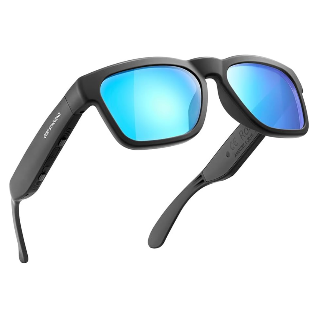 OhO Unisex Smart Polarized Sunglasses With Bluetooth Speaker