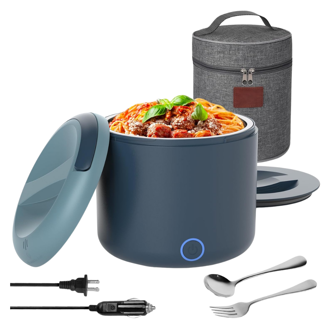 41-Oz 100W Portable Electric Lunch Box Food Warmer