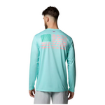 Columbia Men's Terminal Tackle PFG Fish Flag Long Sleeve Shirt (Select Colors/Sizes)
