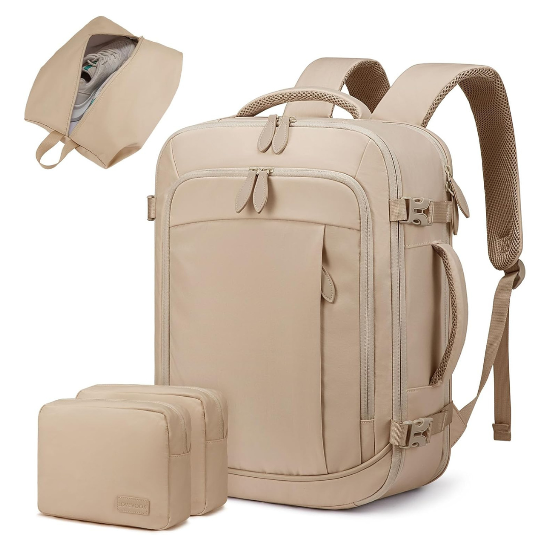 35L Large Carry On Bag Fits 15.6" Laptop