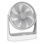 4000mah 7 USB Rechargeable Fan, 4-Speed With Nightlight