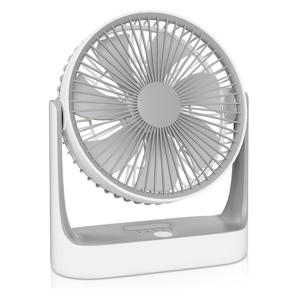 4000mah 7 USB Rechargeable Fan, 4-Speed With Nightlight