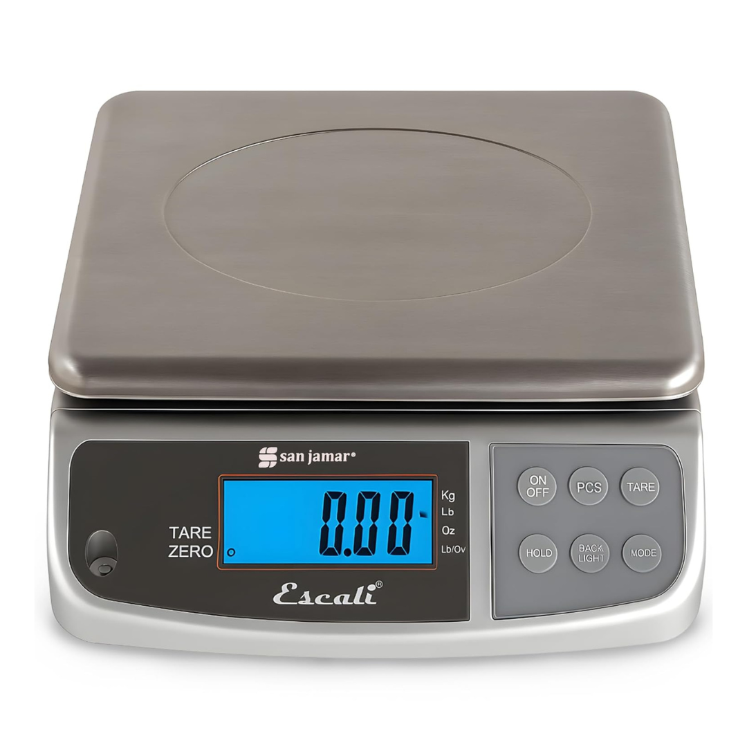San Jamar Digital Battery Operated Food Scale W/ 66 Pound Capacity