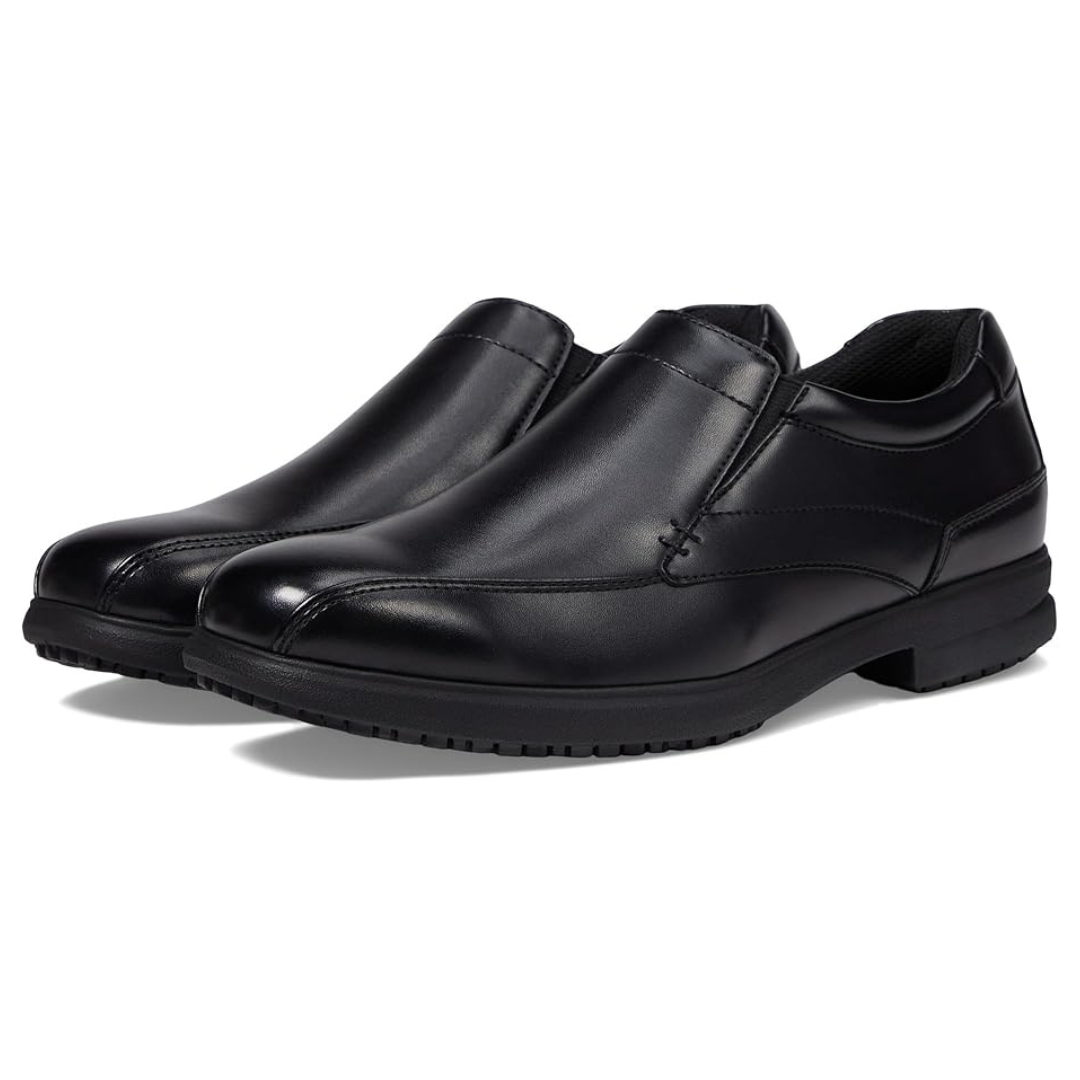 Nunn Bush Men's Sanford Slip Resistant Slip-on Shoes