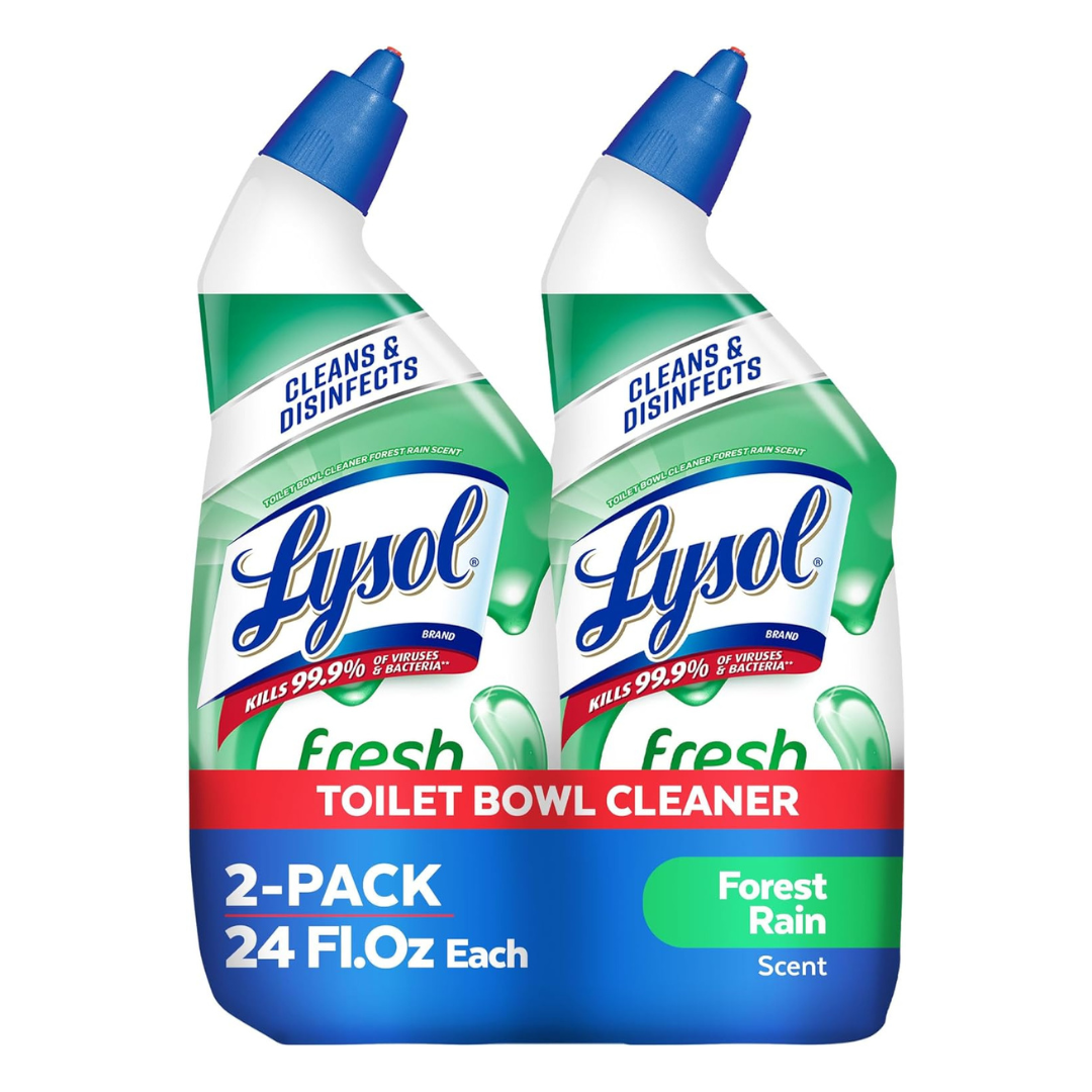2-Pack 24-Oz Lysol Toilet Bowl Cleaner Gel (Forest Rain Scent)