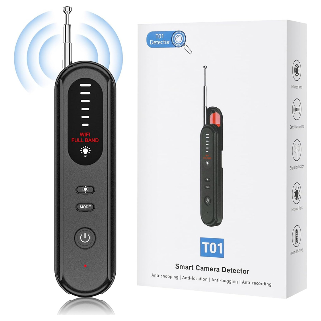 4-in-1 Smart Hidden Camera Detector W/ 5 Levels Sensitivity