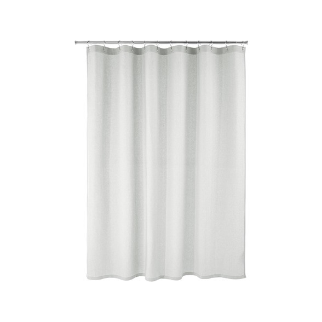 Amazon 72" W x 72" L Aware Waffle Weave Shower Curtain