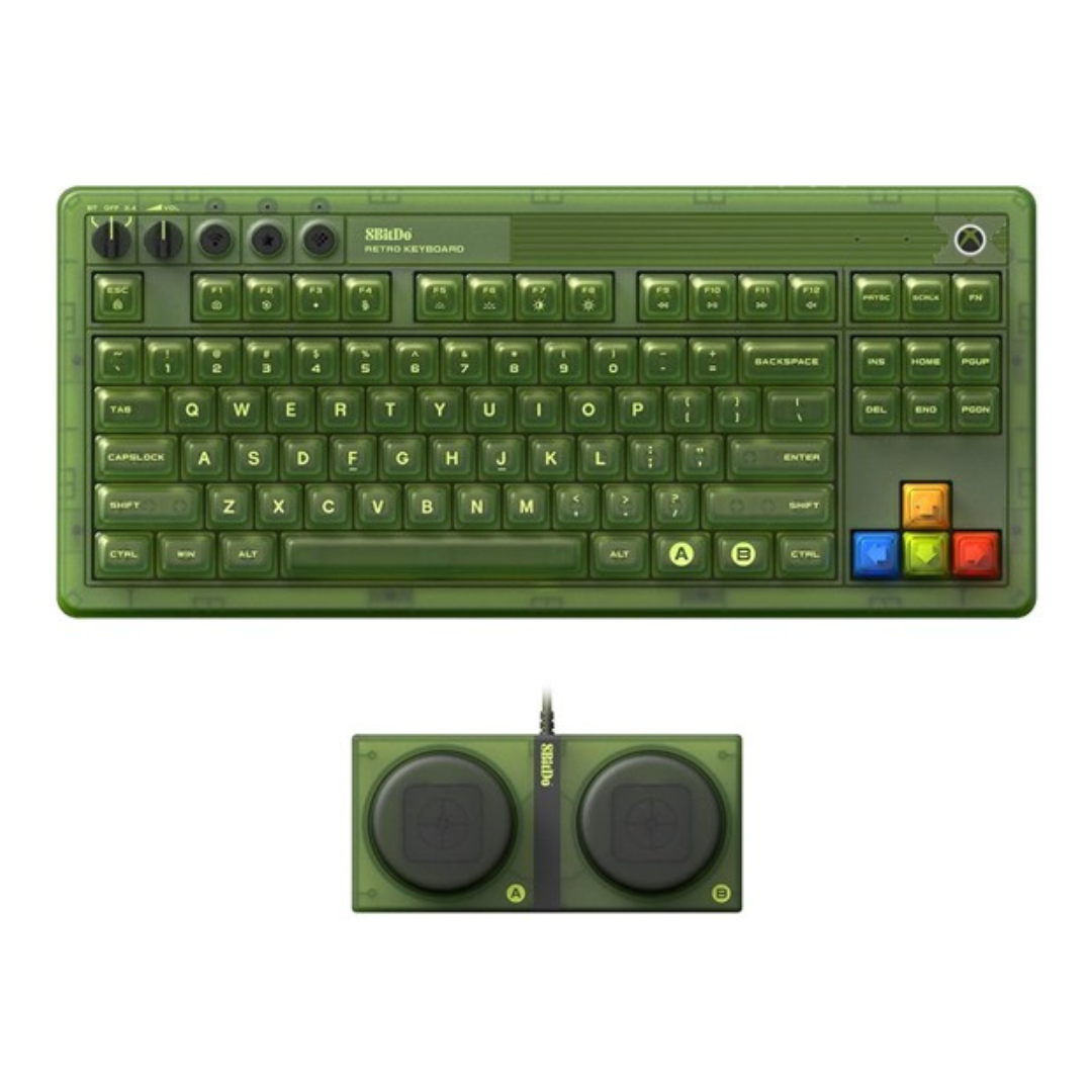Retro 87 Mechanical RGB Backlit Wireless Gaming Keyboard