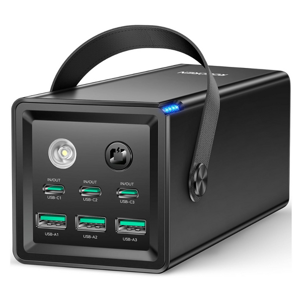 Rocoren 50000mAh Portable Power Bank With LED Light