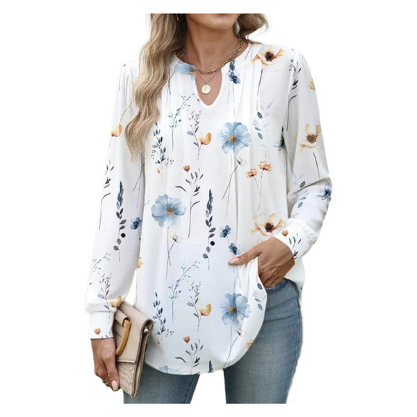 Women's Long Sleeve Trendy Tunic Top (Various)