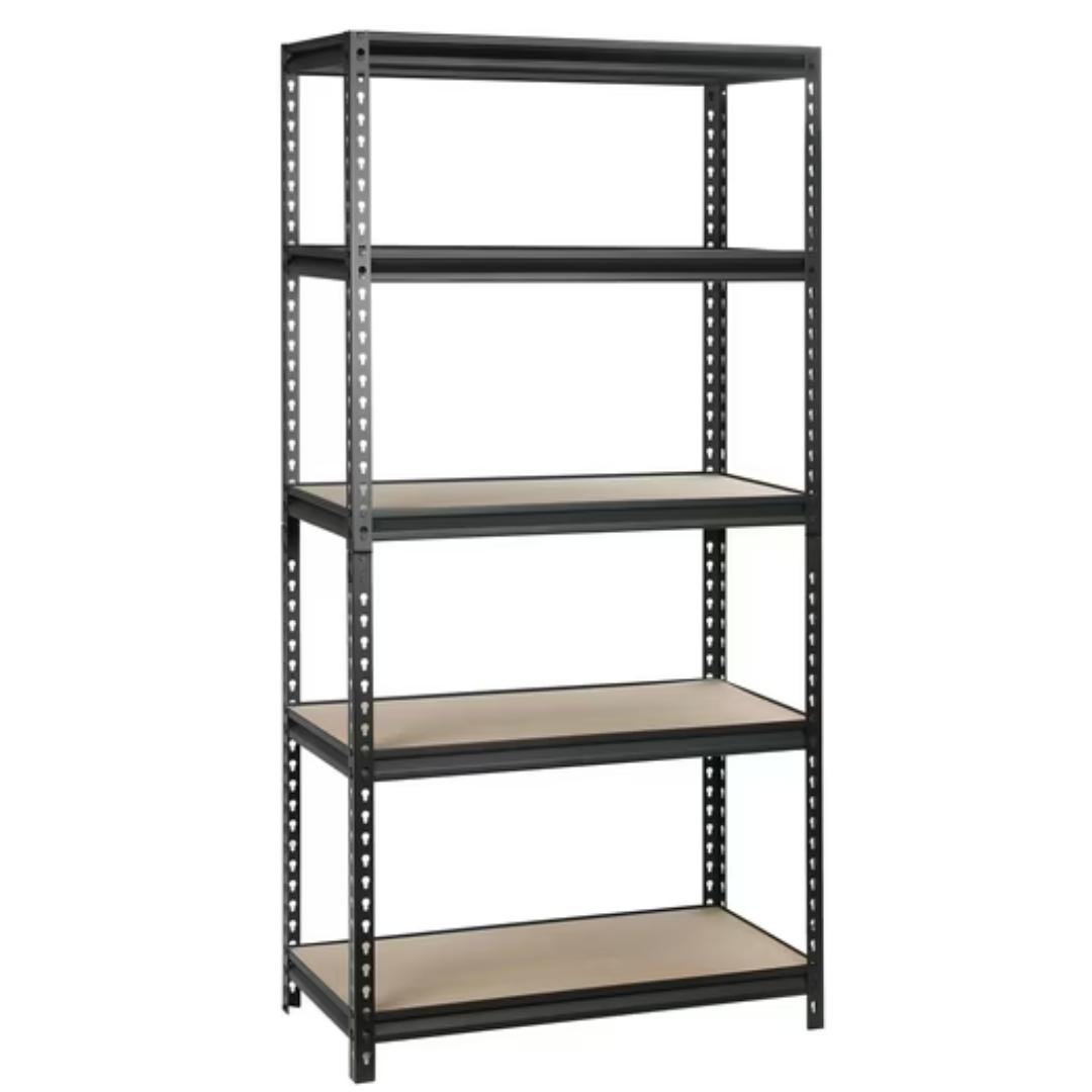 5-Tier WORKPRO Steel Storage Shelf Unit with 4000lb Capacity (72"x36"x18")