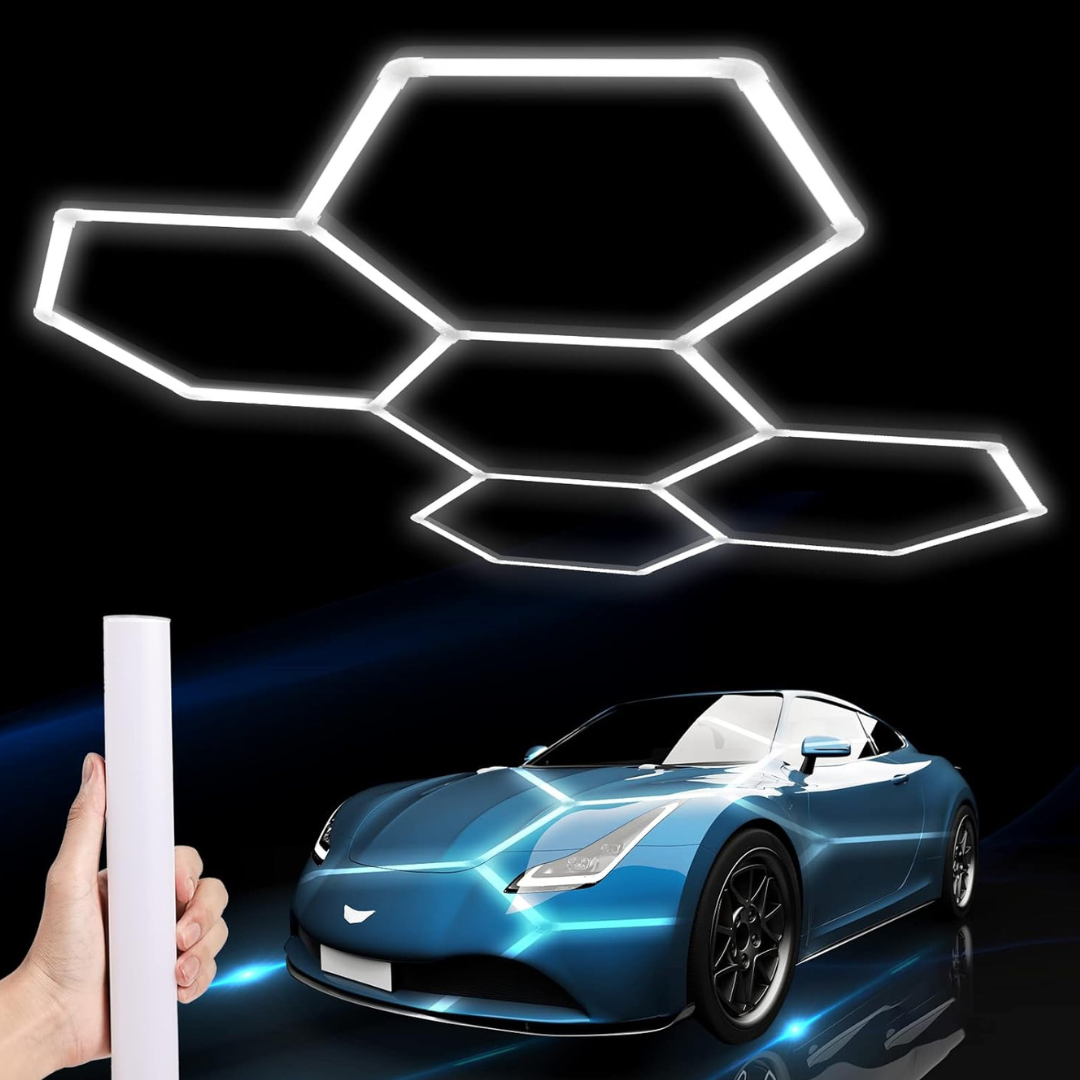 25-Pack Hexagon 26400LM 240W Super Bright LED Garage Light