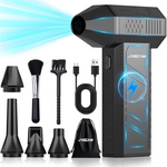 Jvscam X3 3-Speed Rechargeable Cordless Electric Compressed Air Duster