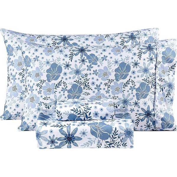 4-Pieces Mooreeke Soft Microfiber Full Size Sheet Set